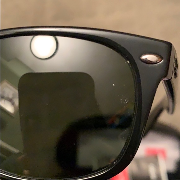 Rayban new wayfarer classic sunglasses black - Picture 5 of 5